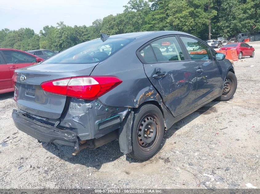 2016 KIA FORTE LX - KNAFK4A64G5593144