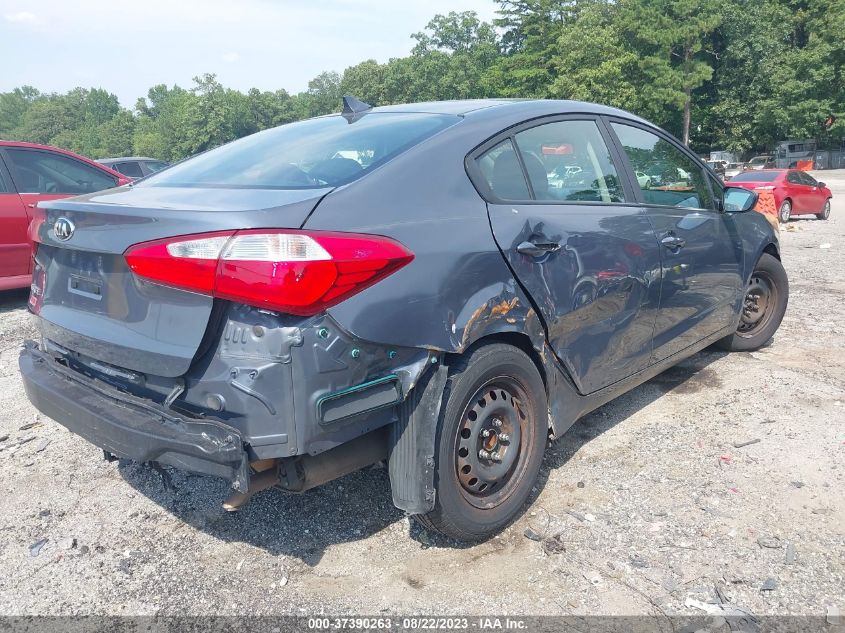 2016 KIA FORTE LX - KNAFK4A64G5593144