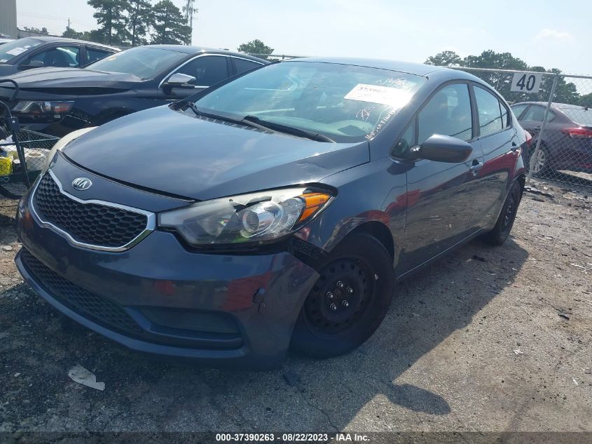 2016 KIA FORTE LX - KNAFK4A64G5593144