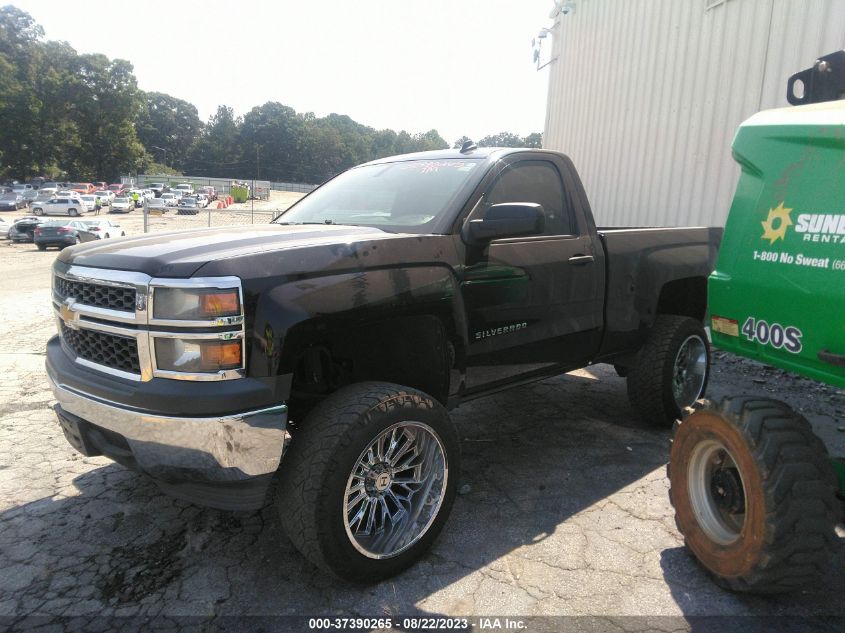 2014 CHEVROLET SILVERADO 1500 WORK TRUCK - 1GCNCPEH1EZ348624