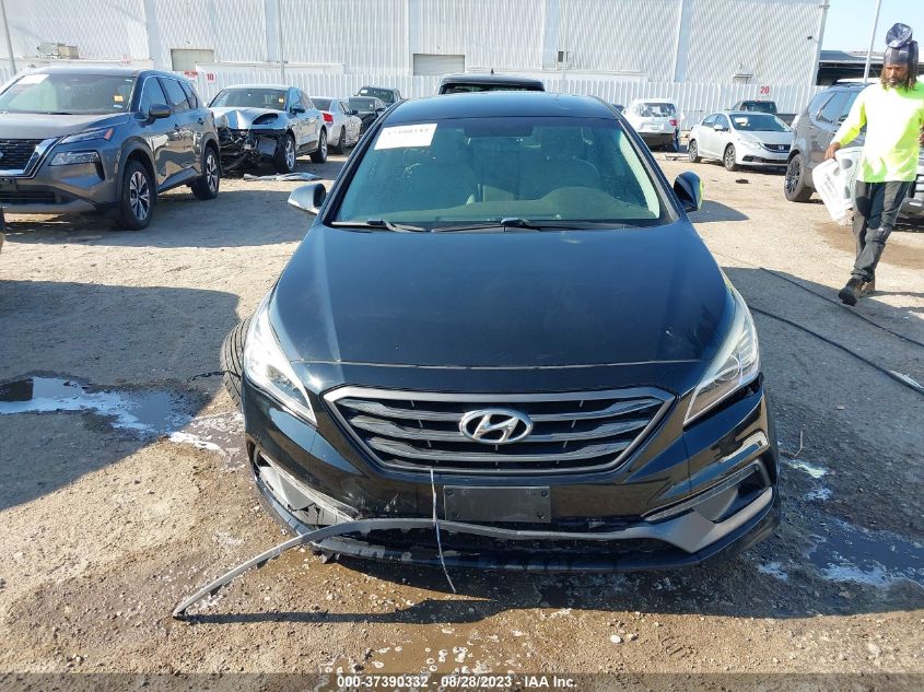 2016 HYUNDAI SONATA 2.4L SPORT - 5NPE34AF8GH328769
