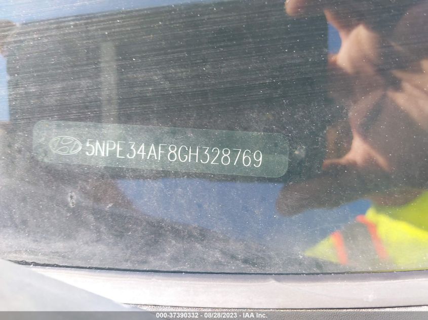 2016 HYUNDAI SONATA 2.4L SPORT - 5NPE34AF8GH328769