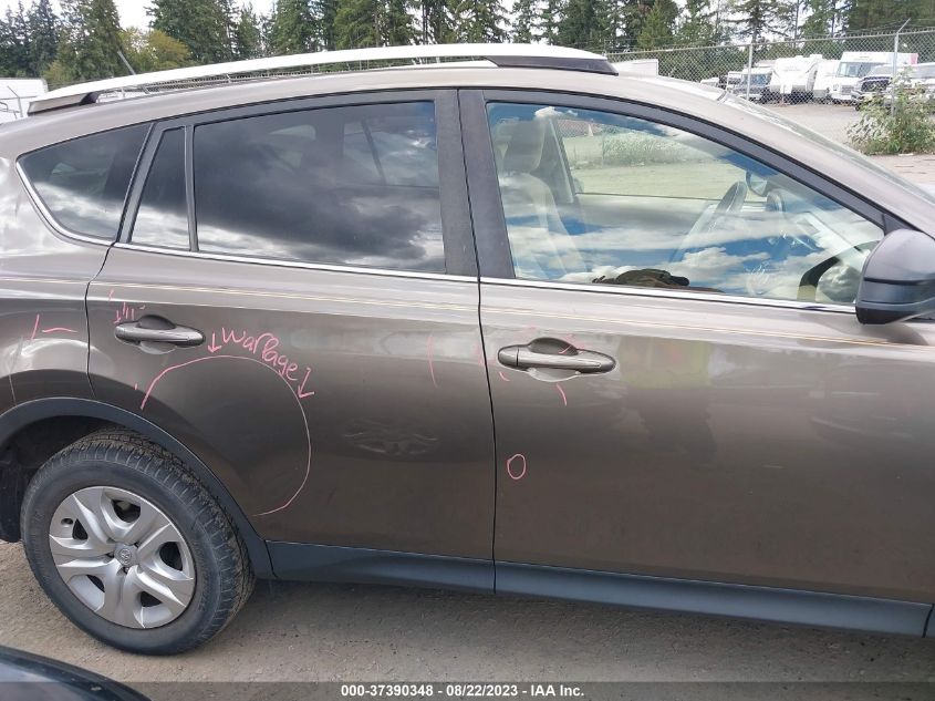 2013 TOYOTA RAV4 LE - JTMBFREV0D5001903