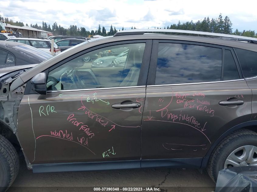 2013 TOYOTA RAV4 LE - JTMBFREV0D5001903
