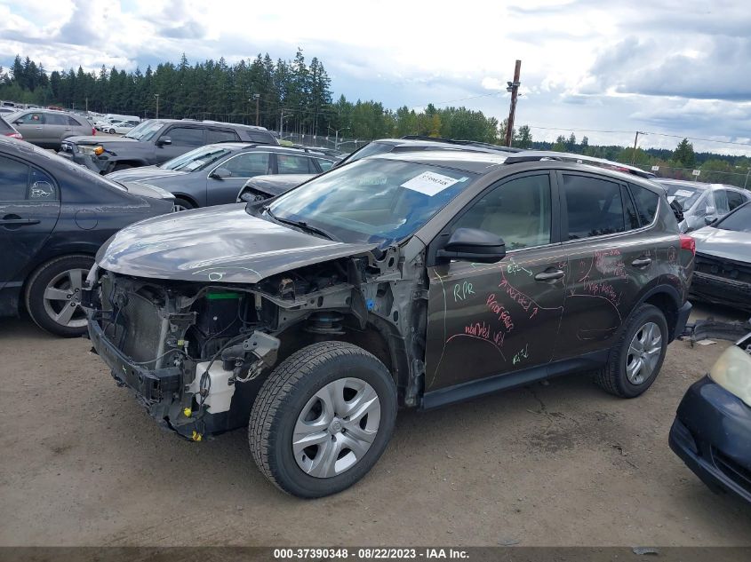 2013 TOYOTA RAV4 LE - JTMBFREV0D5001903