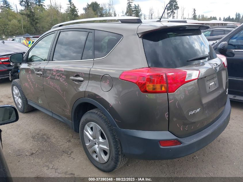 2013 TOYOTA RAV4 LE - JTMBFREV0D5001903