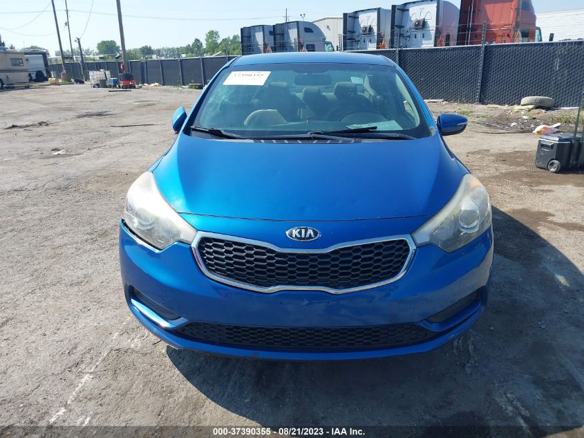 2014 KIA FORTE LX - KNAFX4A60E5140105
