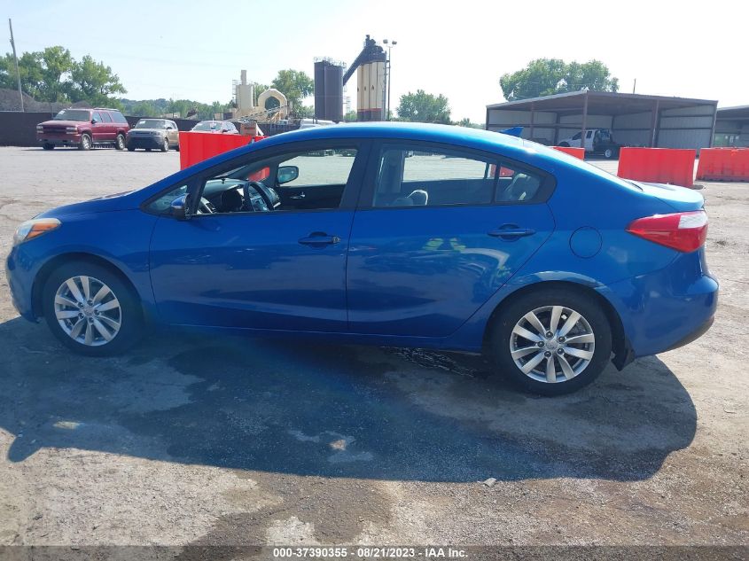 2014 KIA FORTE LX - KNAFX4A60E5140105