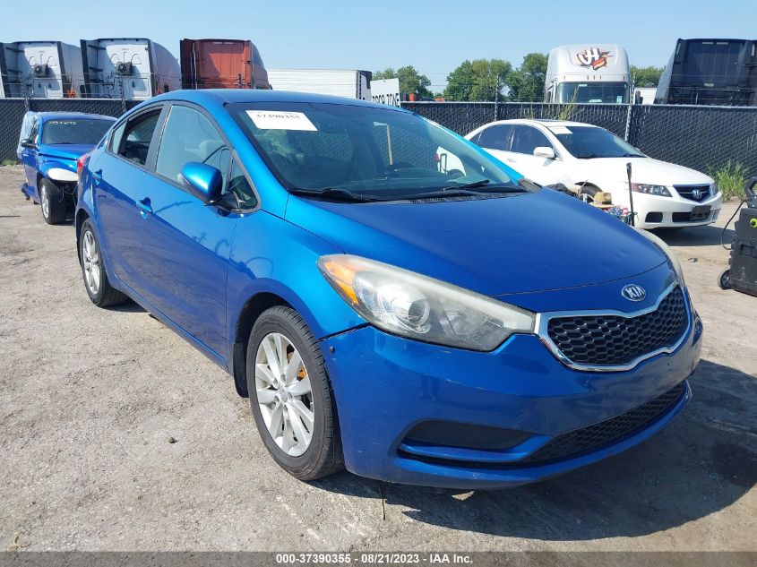 2014 KIA FORTE LX - KNAFX4A60E5140105