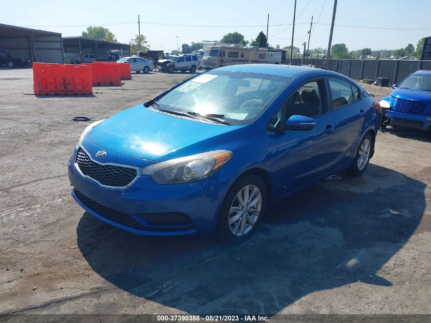2014 KIA FORTE LX - KNAFX4A60E5140105