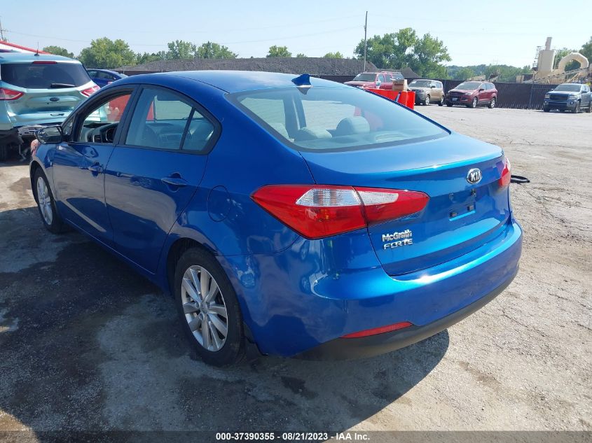 2014 KIA FORTE LX - KNAFX4A60E5140105