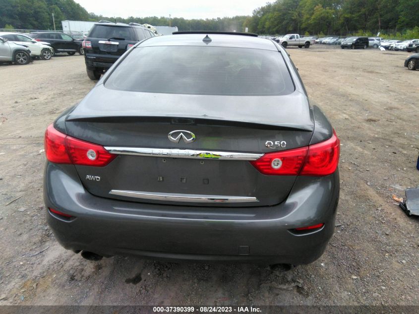 2015 INFINITI Q50 PREMIUM - JN1BV7ARXFM410132