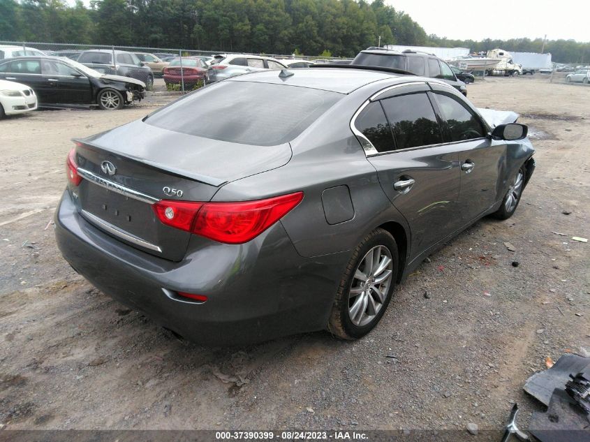 2015 INFINITI Q50 PREMIUM - JN1BV7ARXFM410132