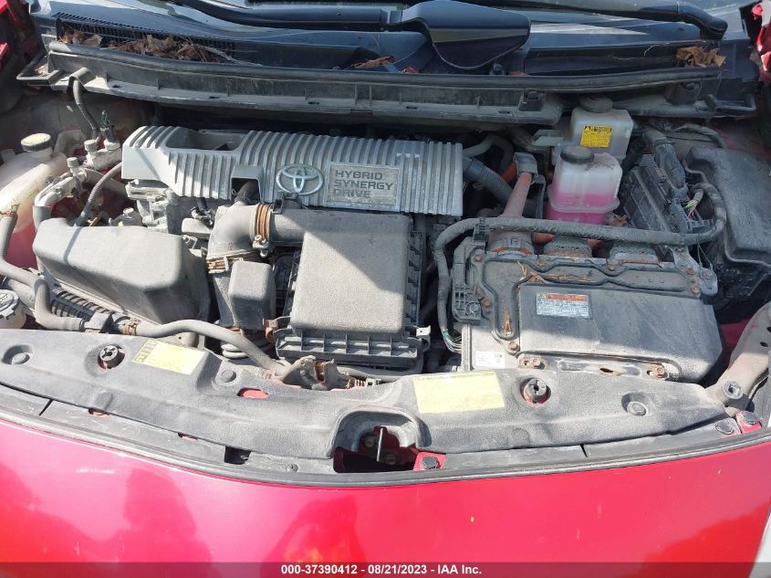 2013 TOYOTA PRIUS ONE/TWO/THREE/FOUR/FIVE - JTDKN3DUXD5677137