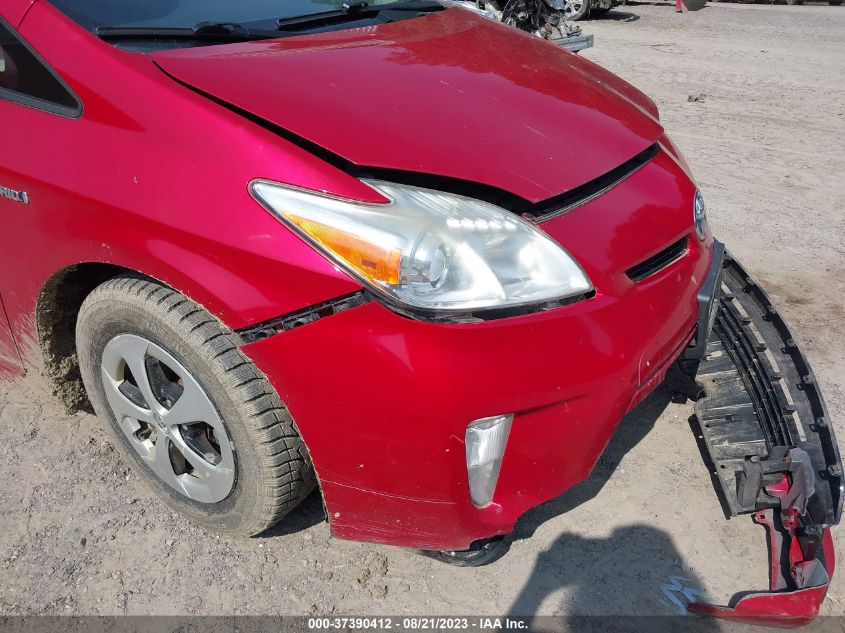 2013 TOYOTA PRIUS ONE/TWO/THREE/FOUR/FIVE - JTDKN3DUXD5677137
