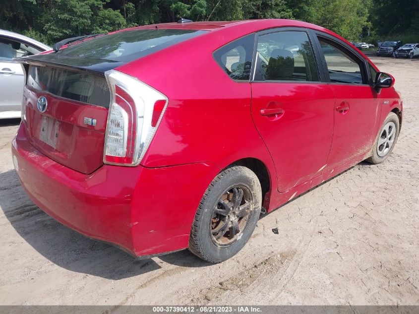 2013 TOYOTA PRIUS ONE/TWO/THREE/FOUR/FIVE - JTDKN3DUXD5677137