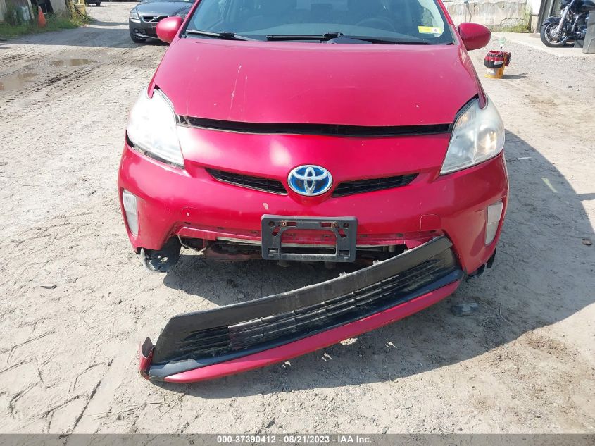 2013 TOYOTA PRIUS ONE/TWO/THREE/FOUR/FIVE - JTDKN3DUXD5677137