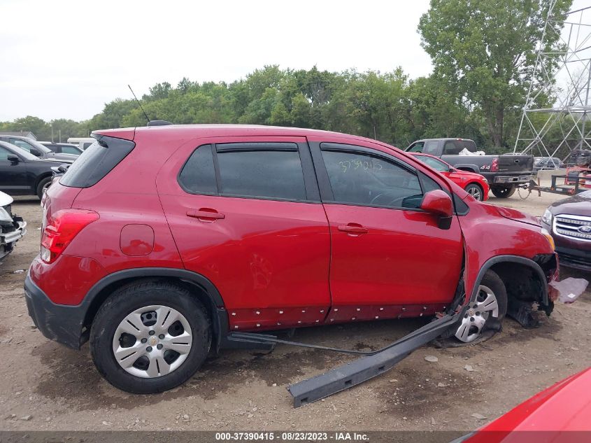 2015 CHEVROLET TRAX LS - KL7CJKSB3FB131924
