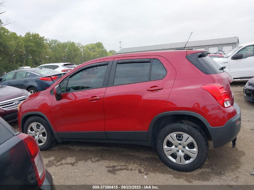 2015 CHEVROLET TRAX LS - KL7CJKSB3FB131924