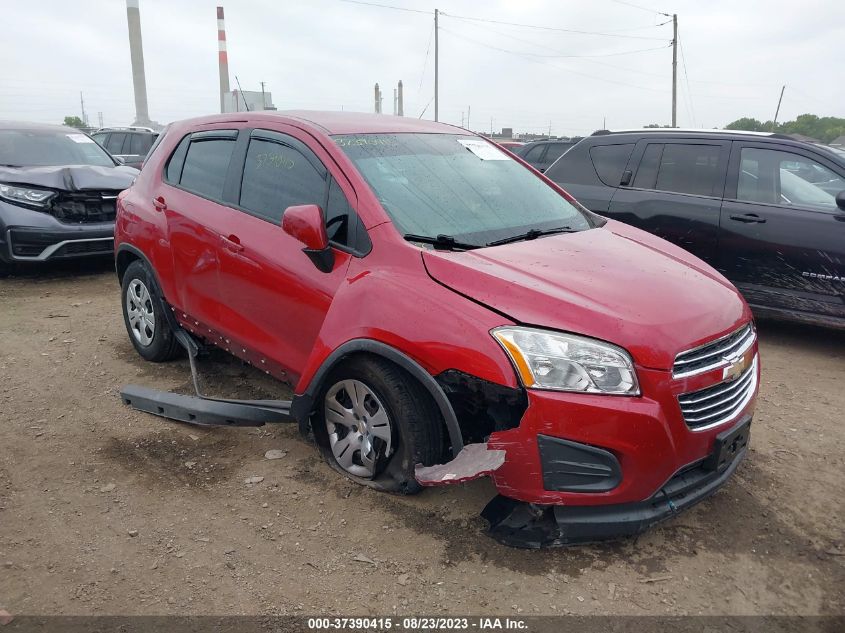 2015 CHEVROLET TRAX LS - KL7CJKSB3FB131924