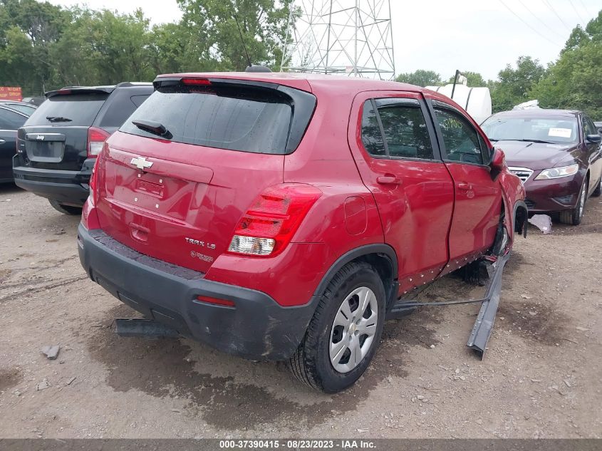 2015 CHEVROLET TRAX LS - KL7CJKSB3FB131924