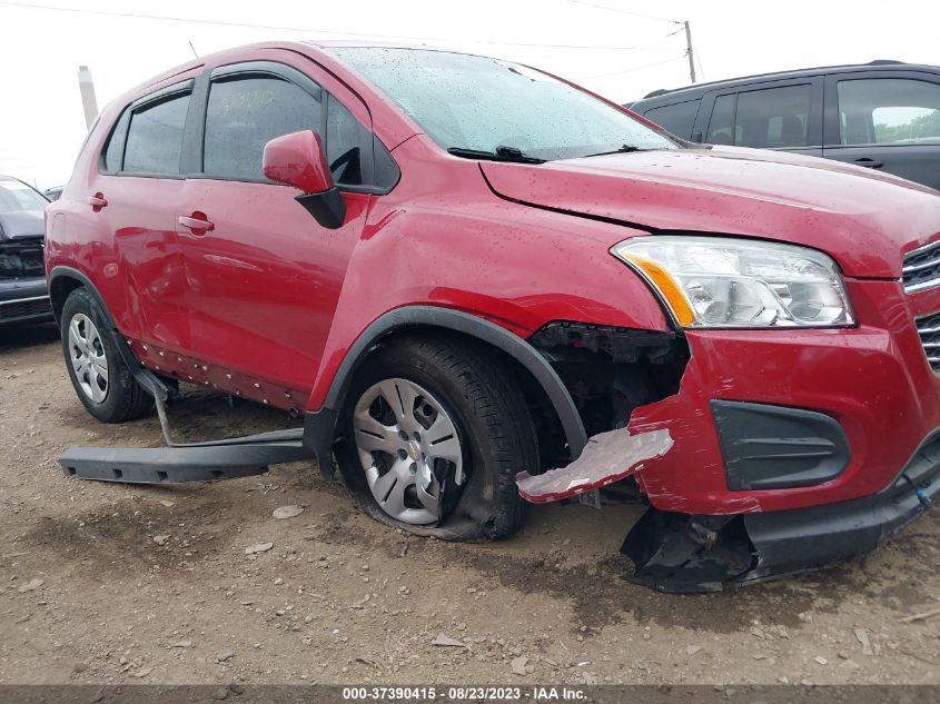 2015 CHEVROLET TRAX LS - KL7CJKSB3FB131924