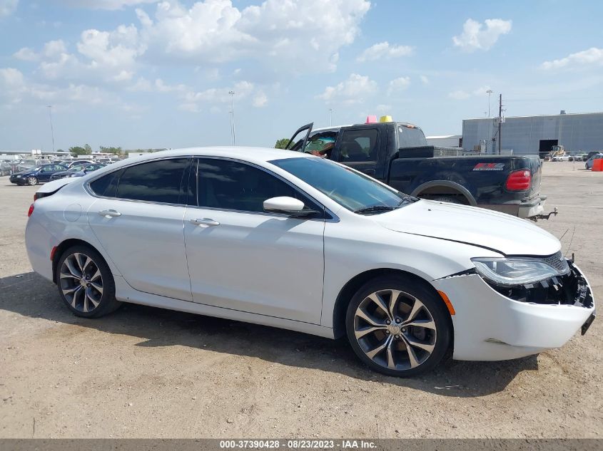 2015 CHRYSLER 200 C - 1C3CCCCBXFN593093