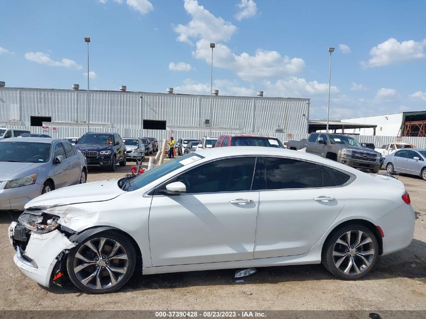 2015 CHRYSLER 200 C - 1C3CCCCBXFN593093