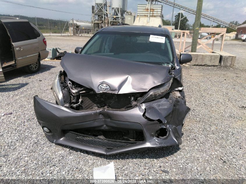 2017 TOYOTA SIENNA SE - 5TDXZ3DC6HS849875