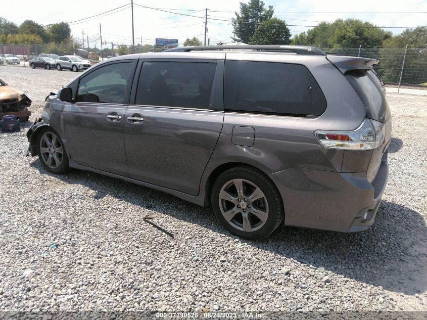 2017 TOYOTA SIENNA SE - 5TDXZ3DC6HS849875