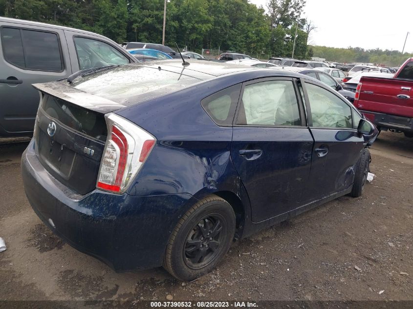 2015 TOYOTA PRIUS FOUR - JTDKN3DU1F0398434