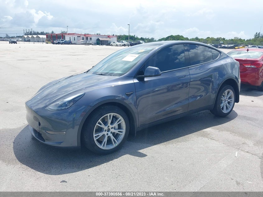 VIN 7SAYGDEE4PF707336 2023 TESLA MODEL Y LONG RANGE