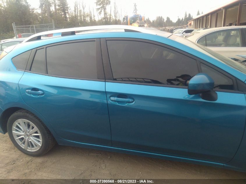2017 SUBARU IMPREZA PREMIUM - 4S3GTAB67H3729751