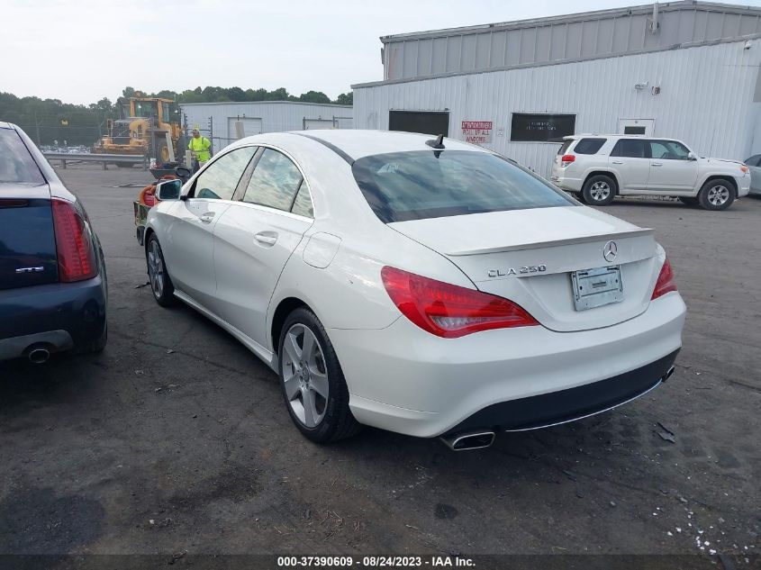 2015 MERCEDES-BENZ CLA-CLASS CLA 250 - WDDSJ4EB2FN185239
