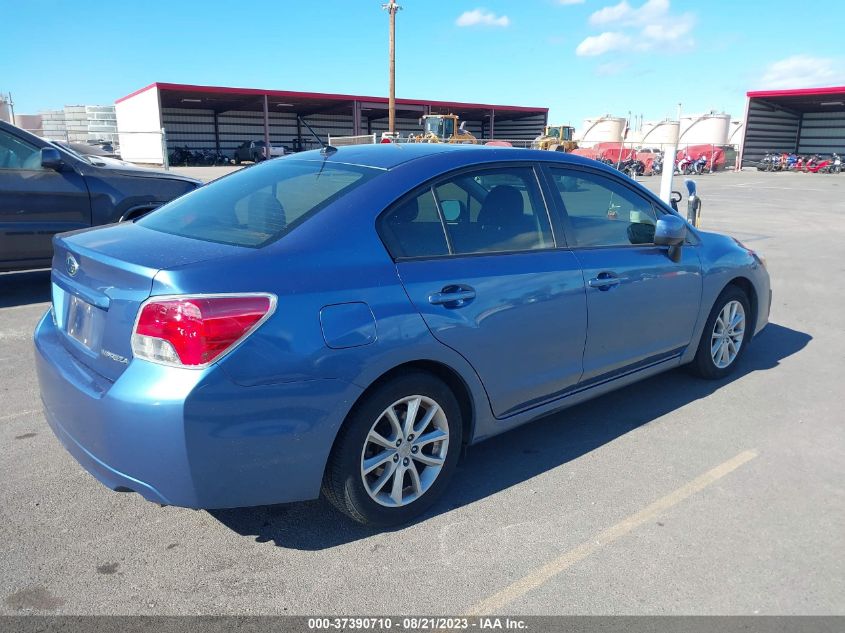2014 SUBARU IMPREZA SEDAN PREMIUM - JF1GJAB64EH005090
