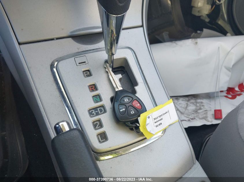 2013 TOYOTA COROLLA L/LE/S - 5YFBU4EE3DP179722