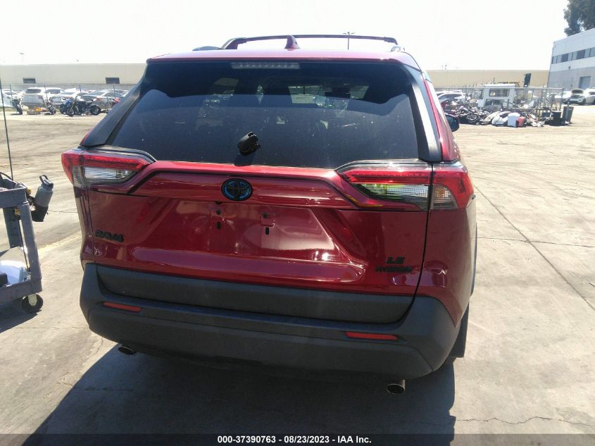 2021 TOYOTA RAV4 HYBRID LE - 4T3MWRFV0MU016806