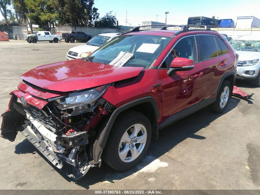 2021 TOYOTA RAV4 HYBRID LE - 4T3MWRFV0MU016806