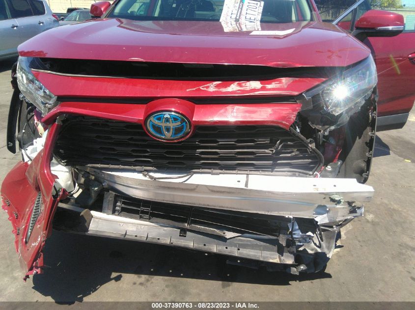 2021 TOYOTA RAV4 HYBRID LE - 4T3MWRFV0MU016806