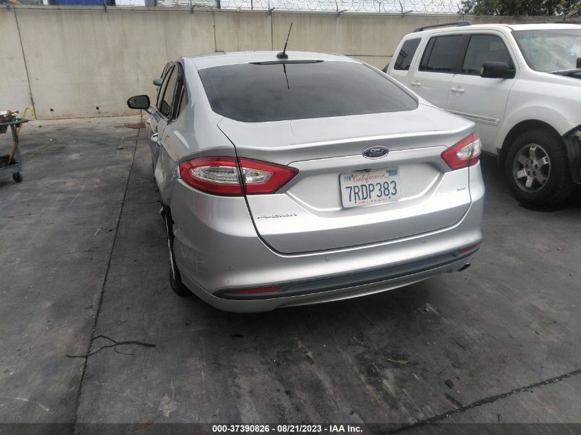 2016 FORD FUSION SE - 3FA6P0H71GR315476