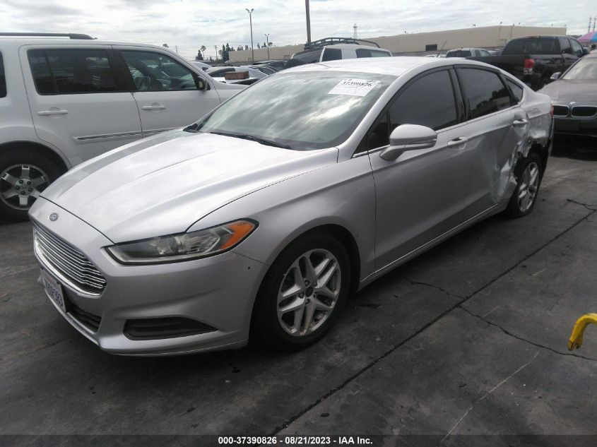 2016 FORD FUSION SE - 3FA6P0H71GR315476