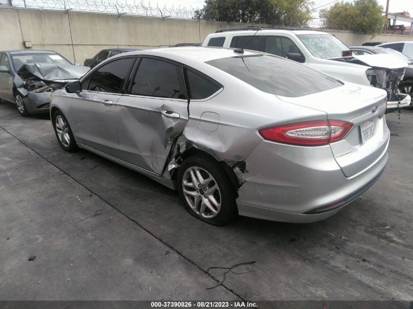 2016 FORD FUSION SE - 3FA6P0H71GR315476