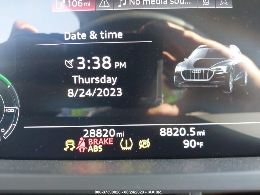 2021 AUDI E-TRON PREMIUM QUATTRO - WA1AAAGE2MB028976