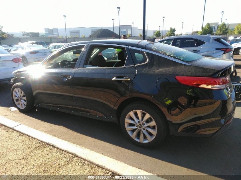 2018 KIA OPTIMA EX - 5XXGU4L35JG209881