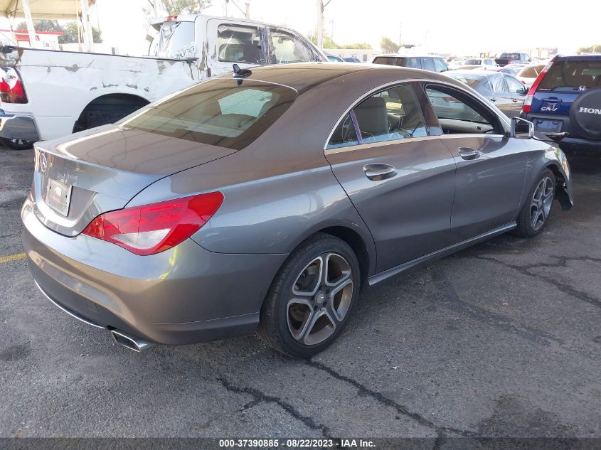 2014 MERCEDES-BENZ CLA-CLASS CLA 250 - WDDSJ4EB3EN149493