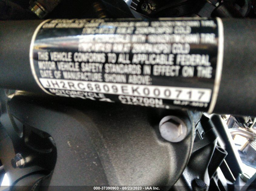 2014 HONDA CTX700 N JH2RC6809EK000717