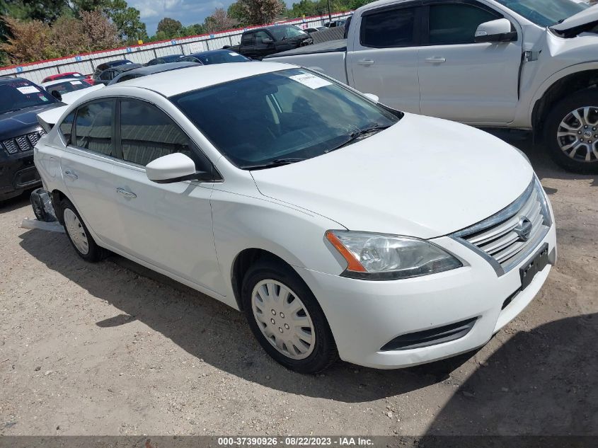 2015 NISSAN SENTRA S - 3N1AB7AP1FY322554