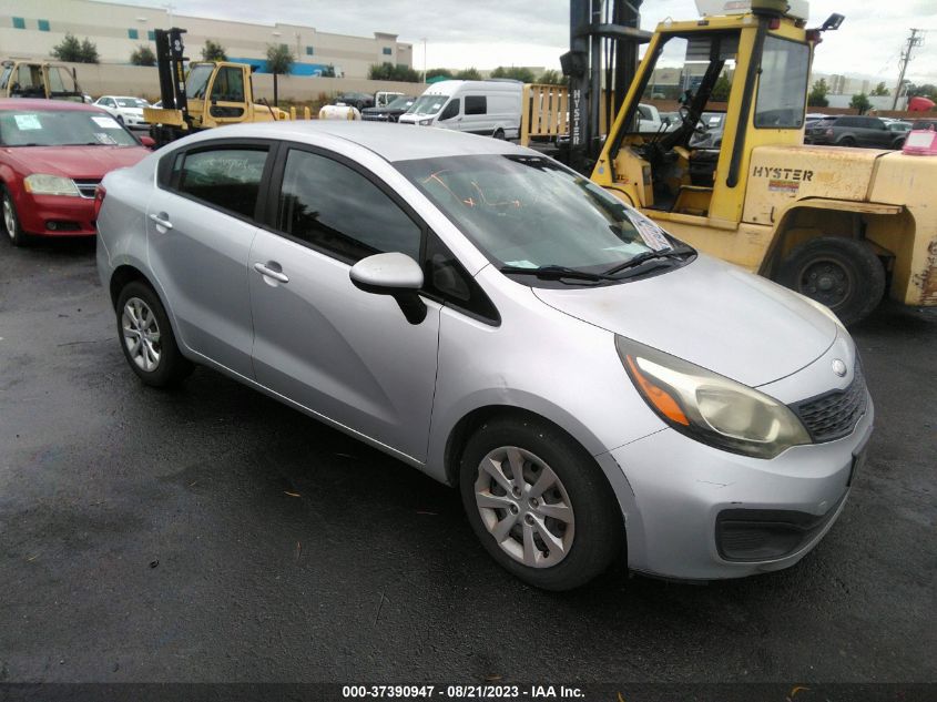2013 KIA RIO LX - KNADM4A37D6255086
