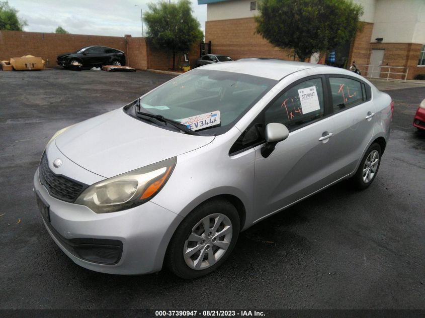 2013 KIA RIO LX - KNADM4A37D6255086