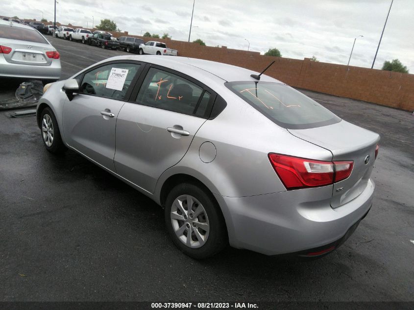 2013 KIA RIO LX - KNADM4A37D6255086